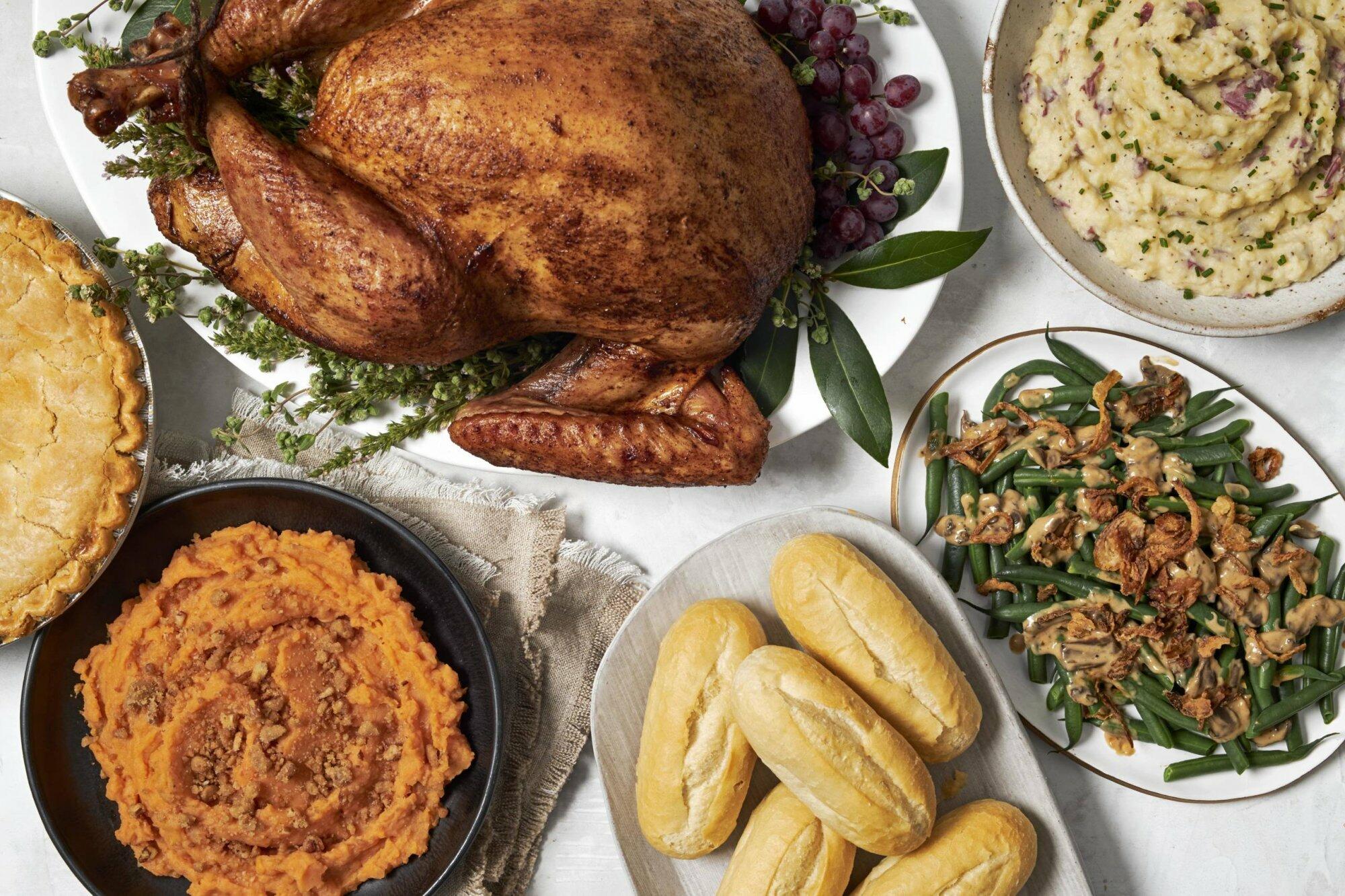 Thanksgiving Turkey Spread Wild Fork