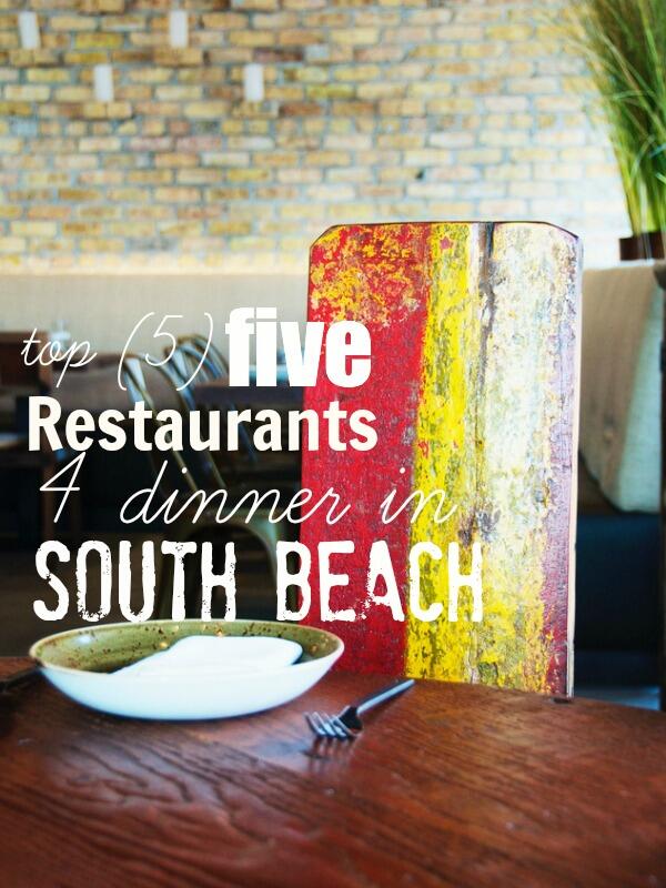 restaurants in south beach